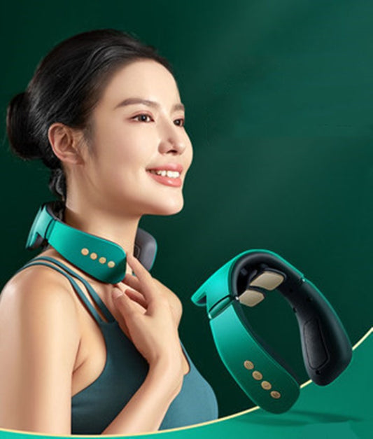 Electric intelligent cervical massage instrument